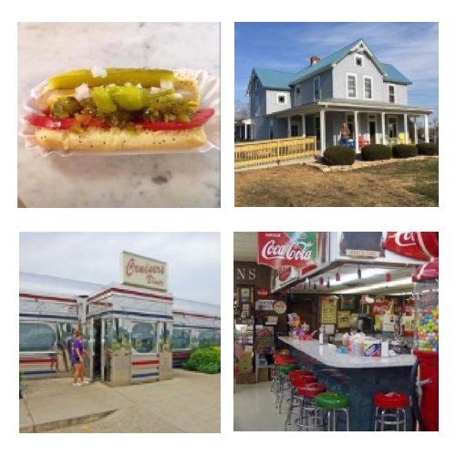 You’ll find fun and unique dining too, like BK Scoop 30 varieties of specialty Hot Dogs and hand dipped Ice Creams, Cruiser’s 50’s style diner, the historic Olde Wayside Inn was built in 1804 and still offers home cooked meals and is now a registered Ohio historical landmark. 
